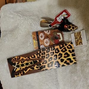 Cheetah Wine Gift Bundle
